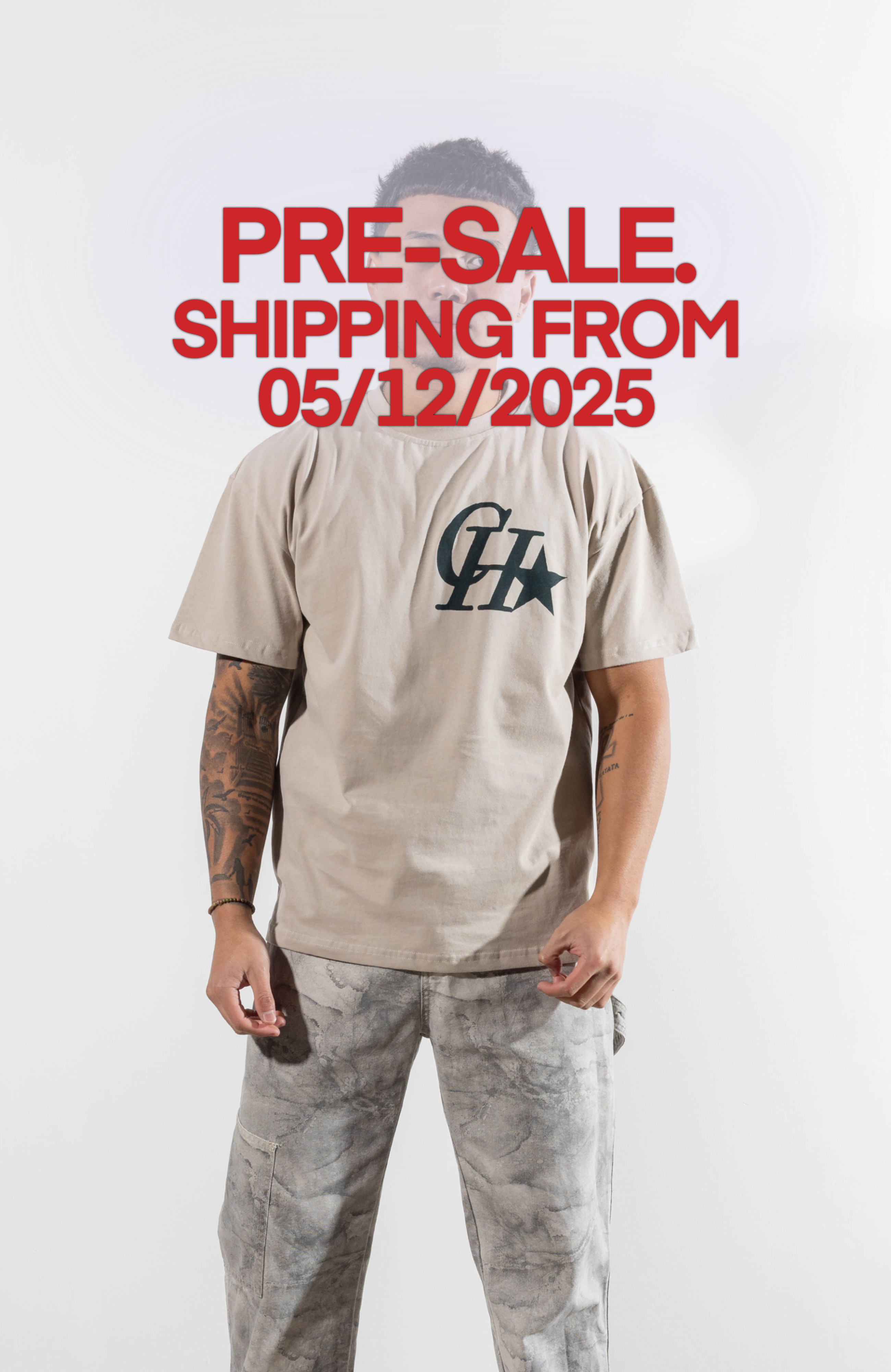 Culture Heritage - CH Basic Tee | Taupe