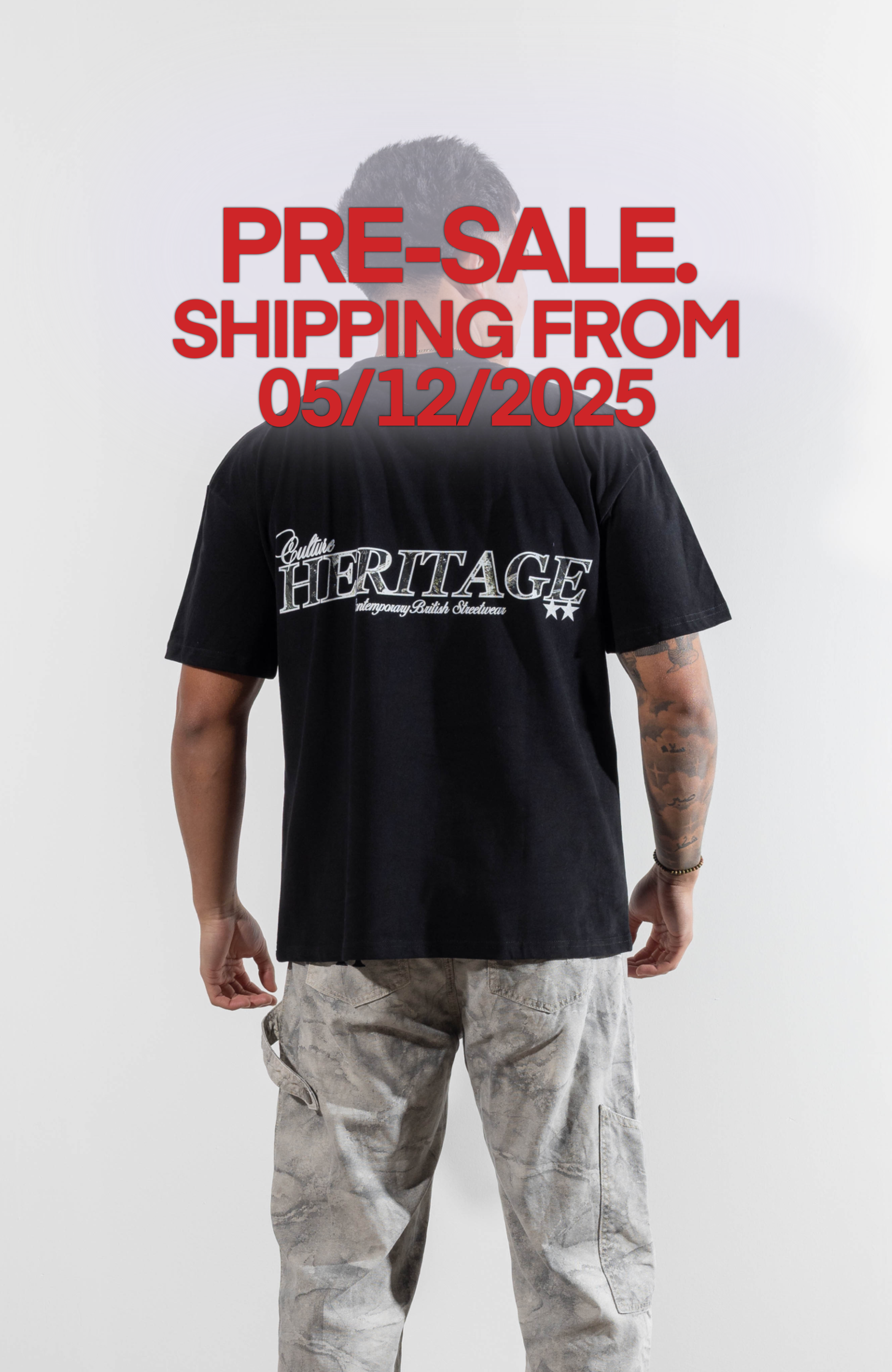 Culture Heritage - Collection Tee | Black