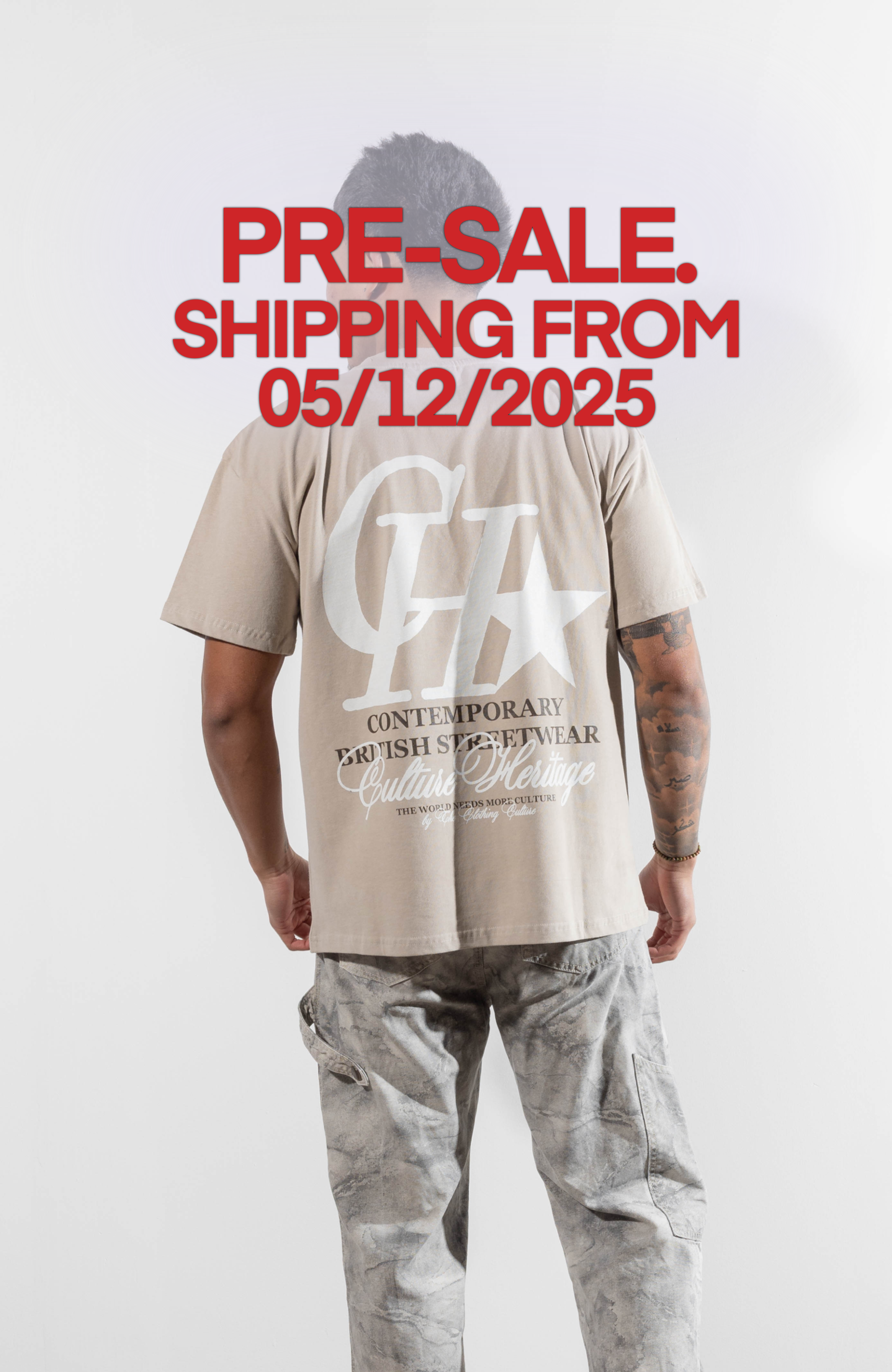 Culture Heritage - Contemporary Tee | Taupe