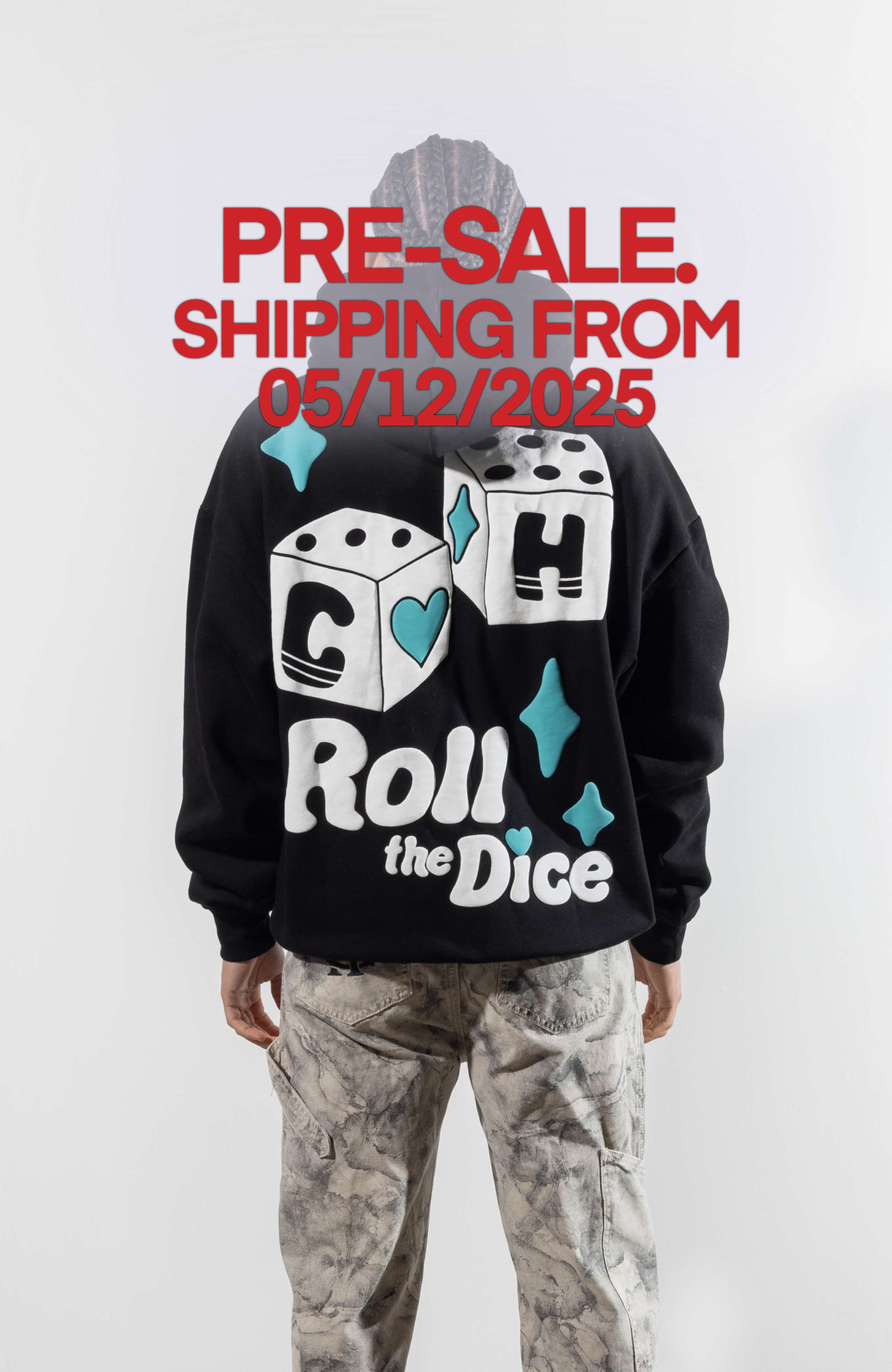 Culture Heritage - Roll the Dice Hoodie | Black Blue