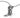 TwoJeys - Boot Necklace | Silver