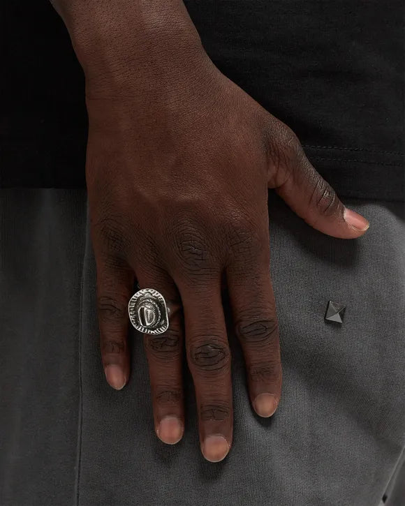 TwoJeys - Hat Ring | Silver