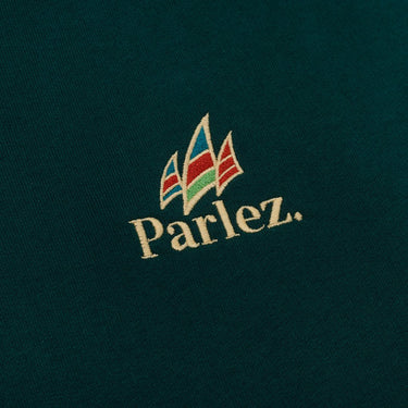 Parlez - Wanstead 1/4 zip | Deep Green