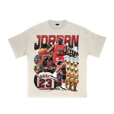 Vintage Roots - T-shirt « Jordan Honors » | Blanc cassé