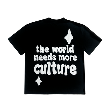 Patrimonio cultural - Camiseta de la cultura mundial | Blanco negro