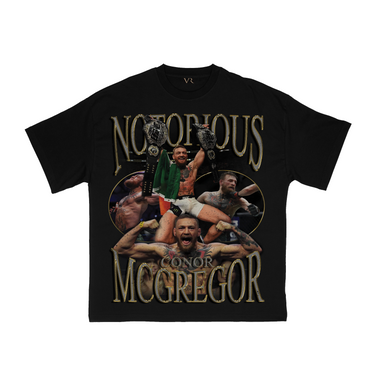 Vintage Roots - 'Notorious' T-Shirt | Black
