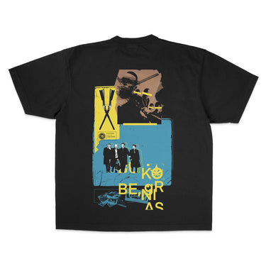 NV-US - Camiseta común con cerradura | Negro