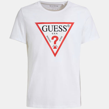 Devinez - T-shirt avec logo triangulaire | Blanc