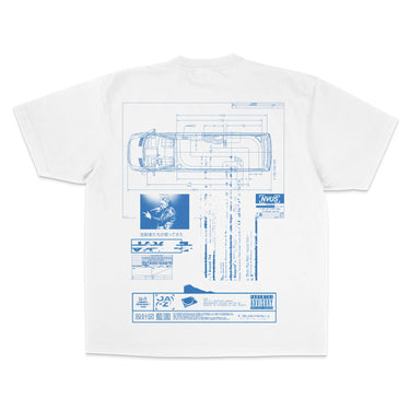 NV-US - T-Shirt Plan | Blanc