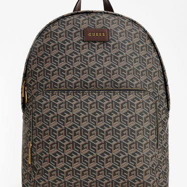 Guess - Monogram Backpack | Brown